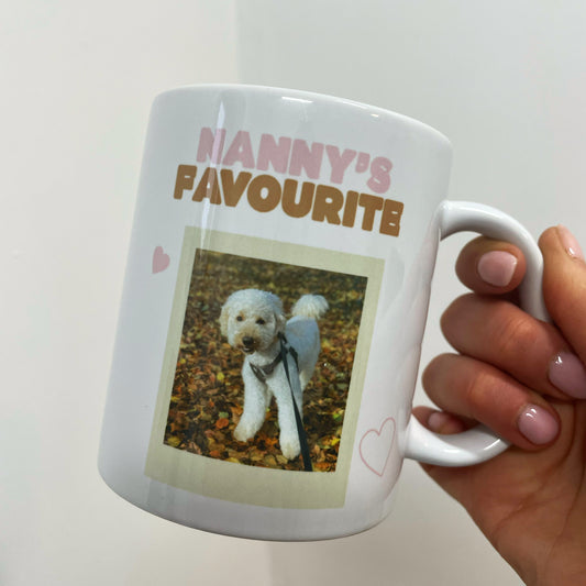 'Favourite' Polaroid Mug Custom