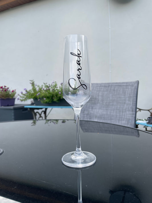Vinyl Champagne Flute
