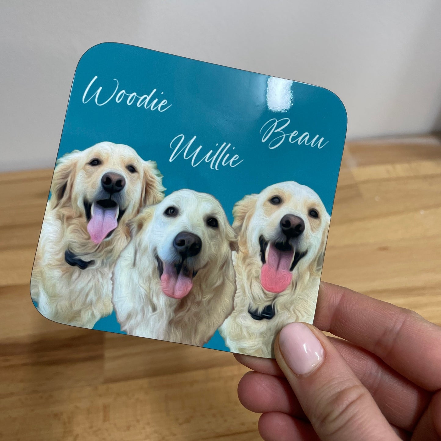 Custom Pet Coasters