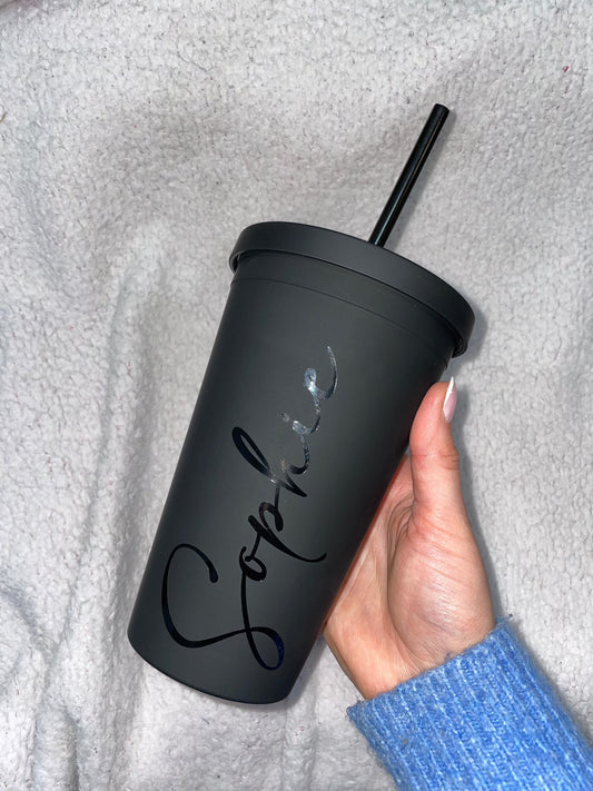 Matte Black Tumblers