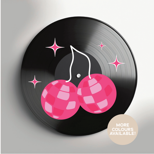 Cherry Disco 12'' Vinyl Record Home Decor