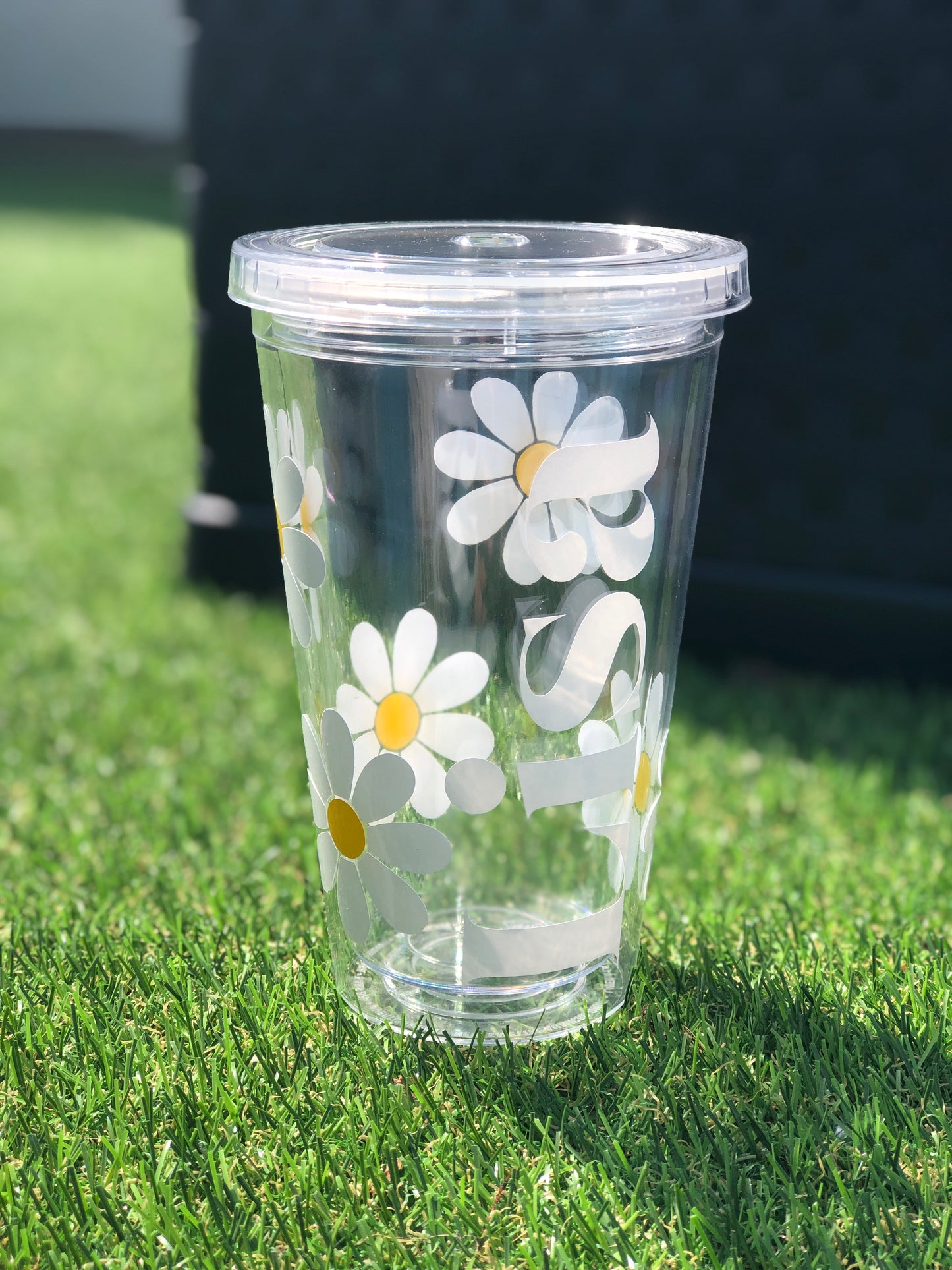 Clear Acrylic Tumbler