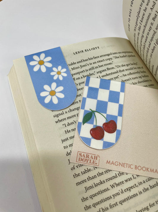 Chery and Daisy magnetic bookmark pack of 2
