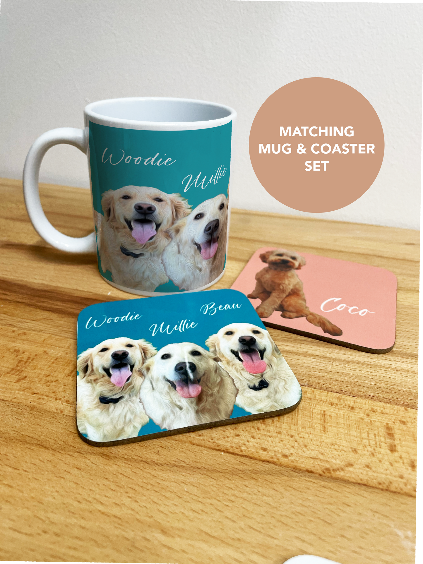 Pet Mug and Coaster set