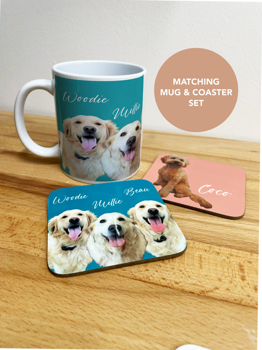 Pet Mug and Coaster set